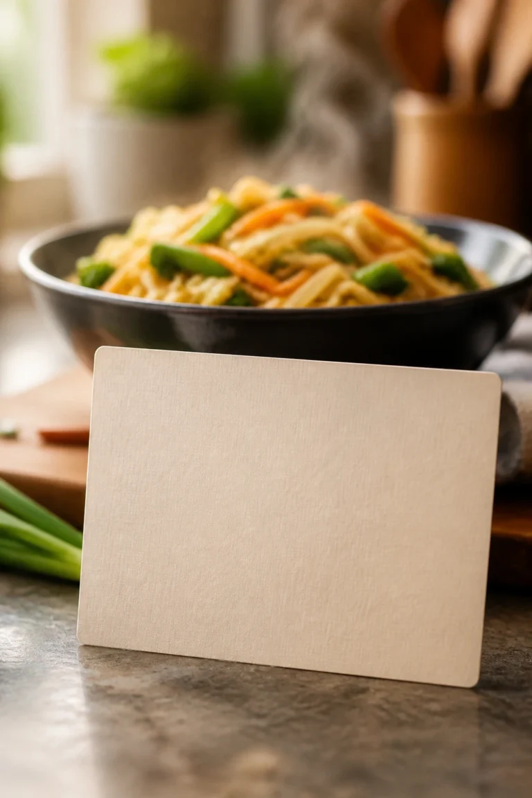 Fresh Vegetable Chow Mein for a Healthy Dinner