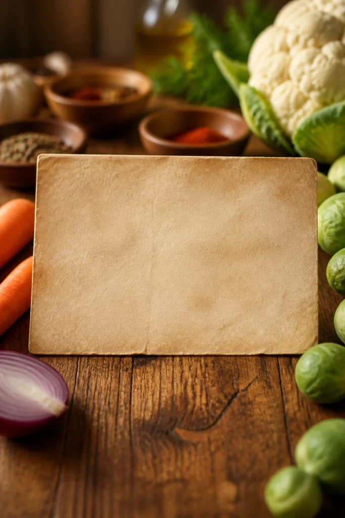 Caramelized Vegetable Seasoning for a Healthy Dinner