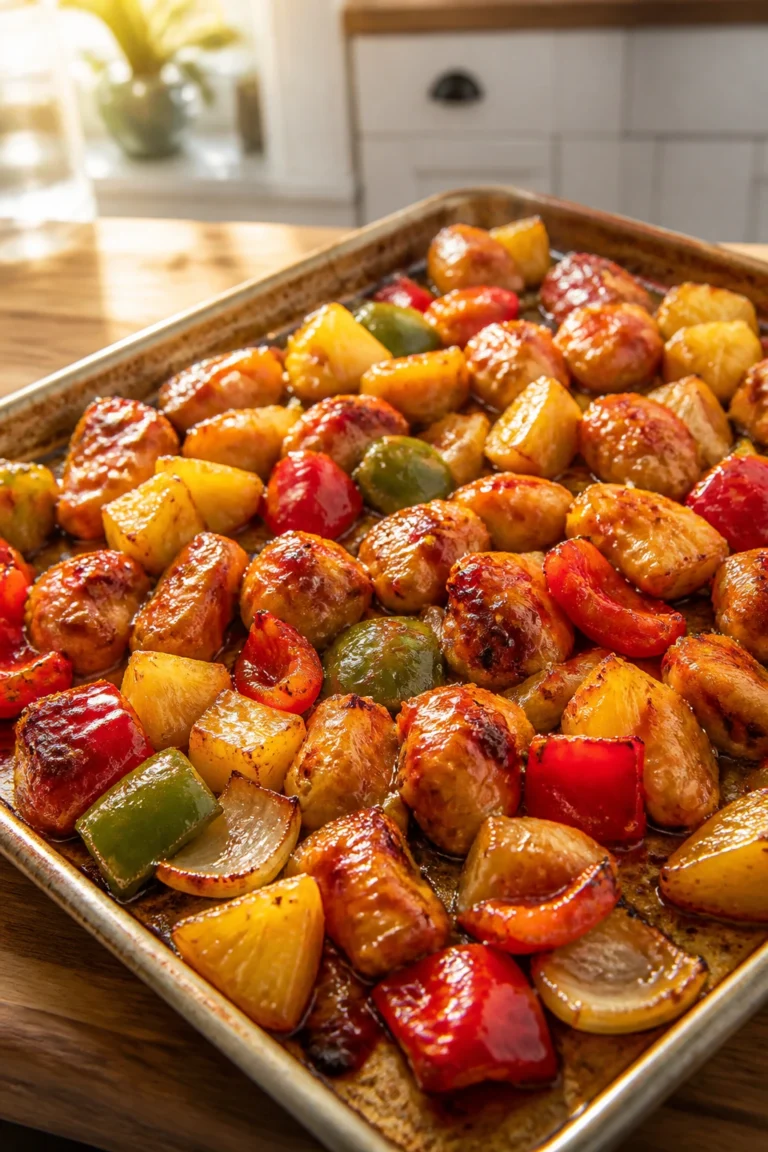 Roasted Sweet and Sour Chicken for Weeknight Dinners
