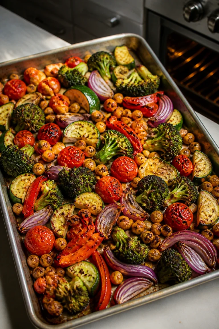Garlicky Veggie Dinner for a Healthy Dinner