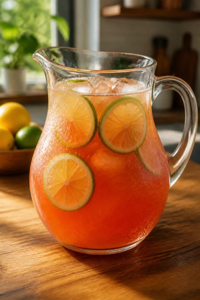Classic Rum Punch Cocktail for Summer Sipping