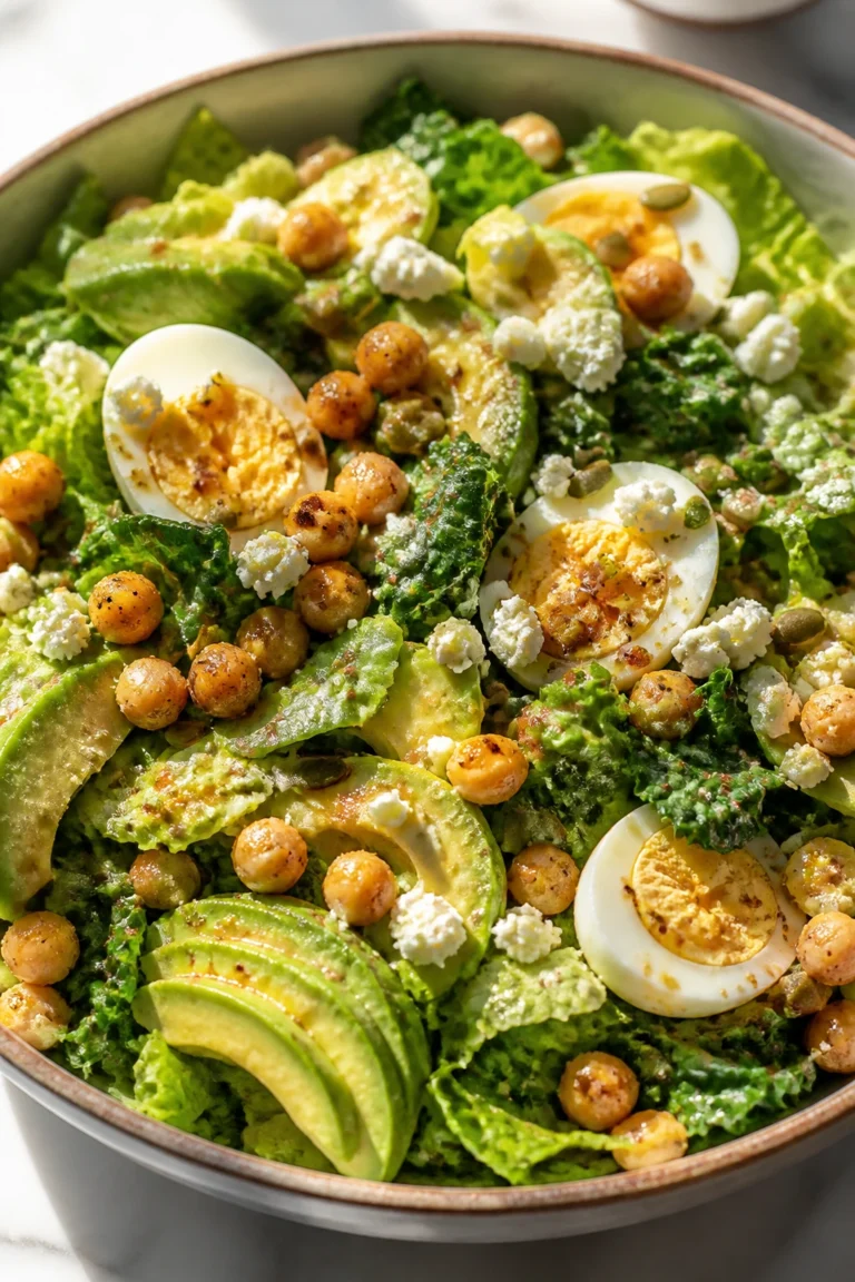 Hearty Tossed Salad with Homemade Dressing