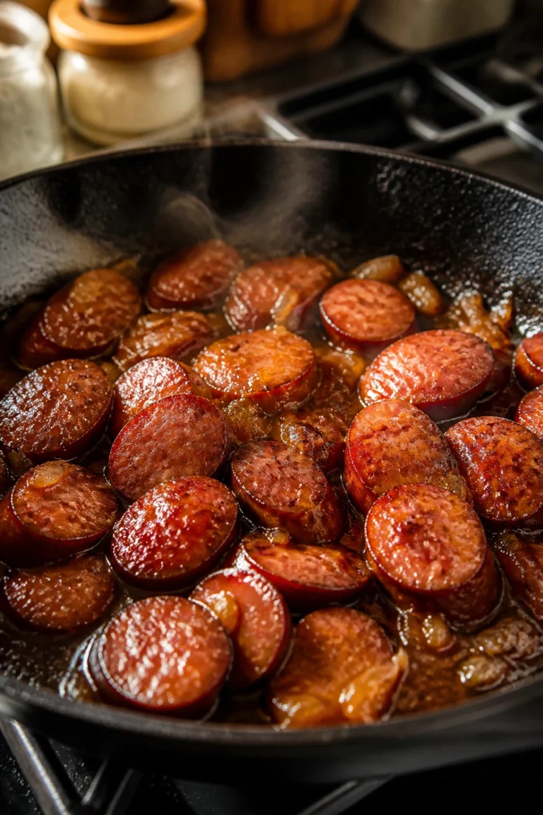 Juicy Easy Sausage Cooking Methods with Brown Sugar Glaze