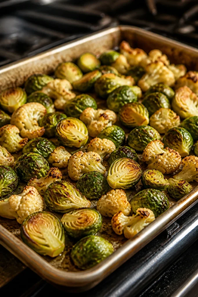 Crispy Cooked Vegetables for a Healthy Dinner