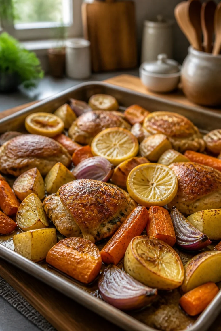 Roasted Quick Chicken Dinner for Weeknight Dinners