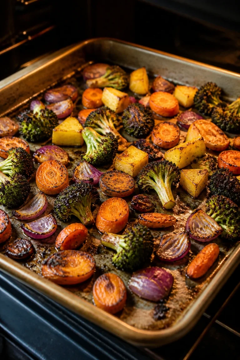 Crispy Home Grown Vegetables for a Healthy Dinner