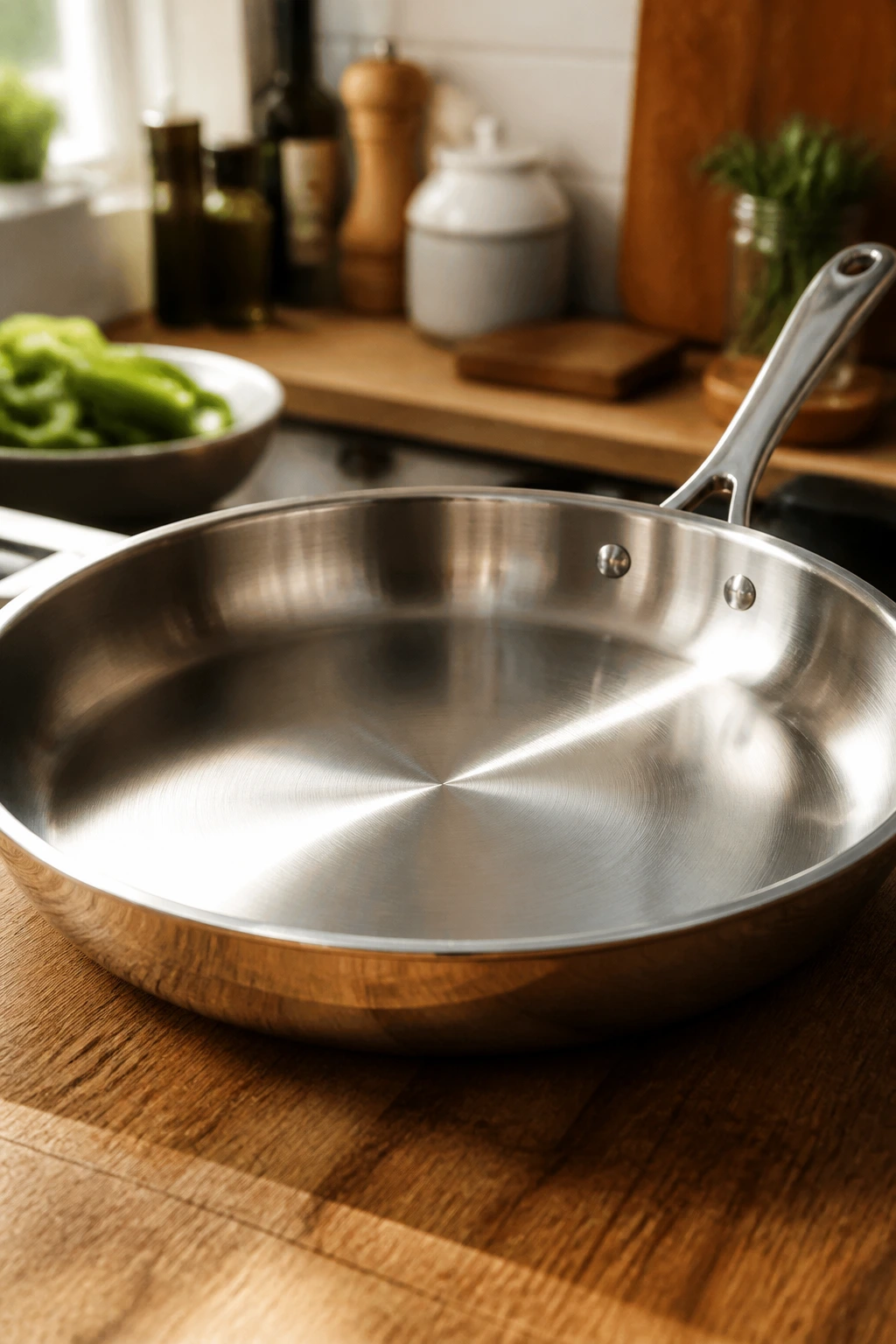 12-inch skillet showcased as essential kitchen equipment