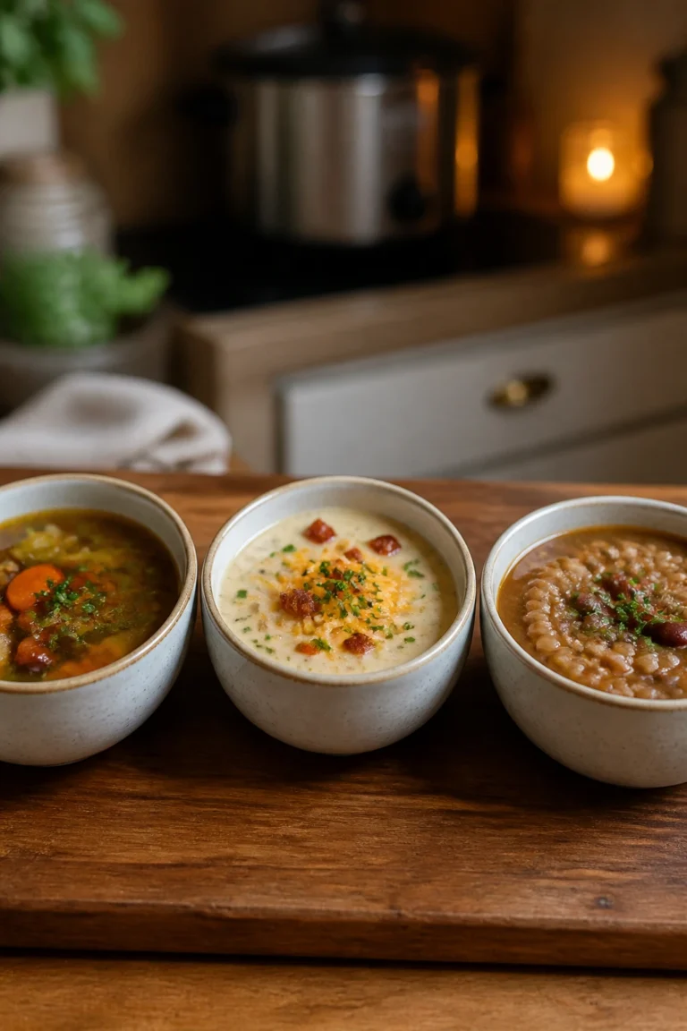 Easy Crockpot Soup You Can Set and Forget