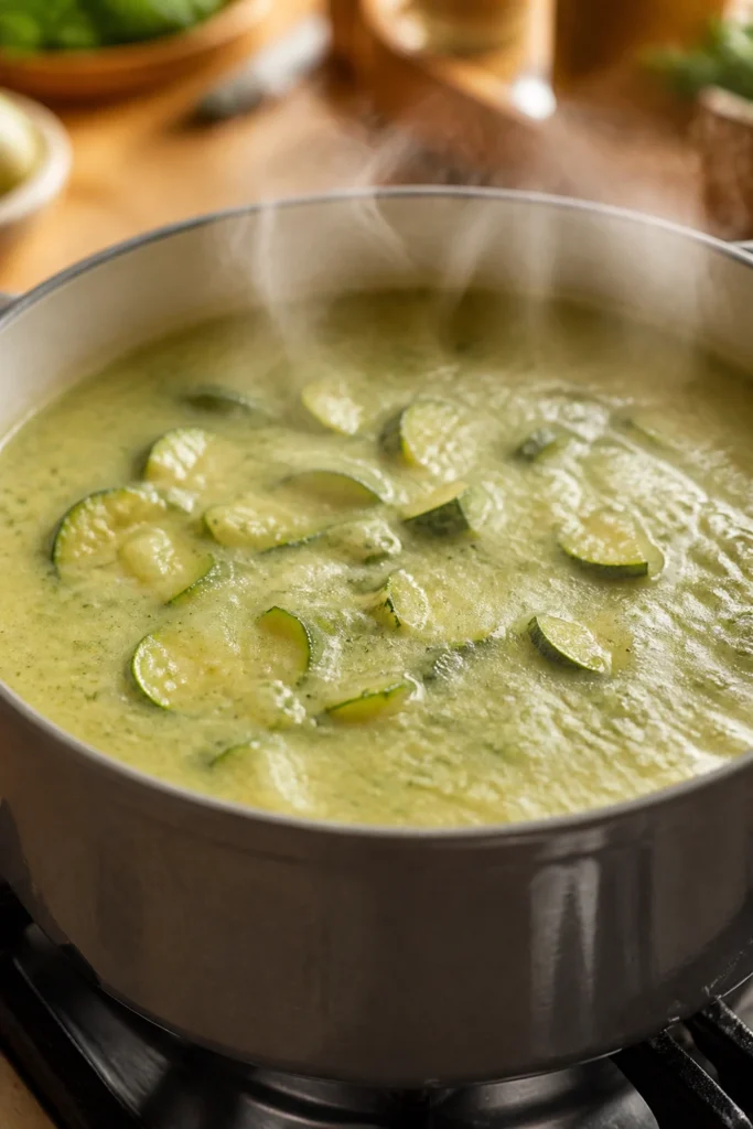 Creamy Zucchini Soup for Cold Winter Nights
