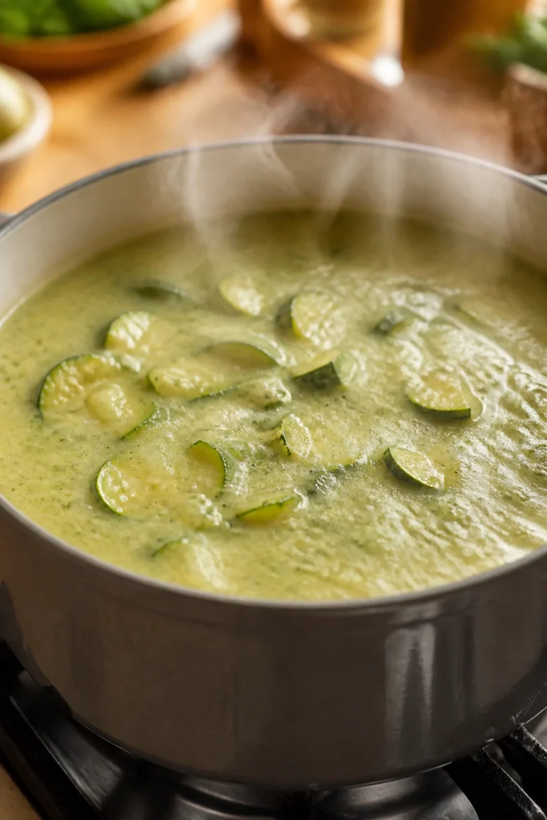 Creamy Zucchini Soup for Cold Winter Nights