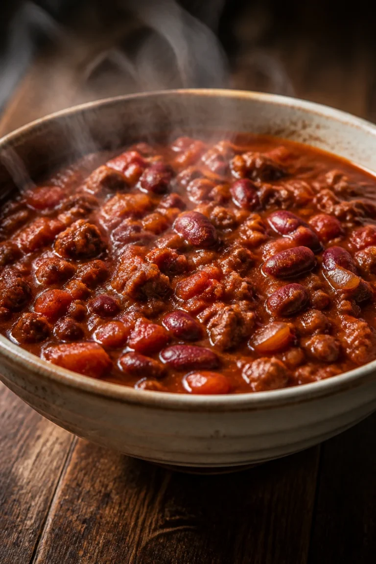 Slow-Cooked Slow Cooker Chili Easy You Can Set and Forget