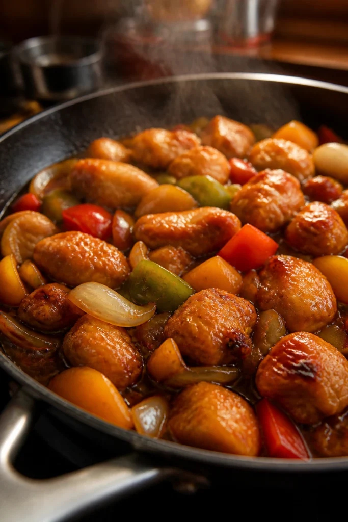 Sweet and Sour Dinner Japanese Better than Takeout