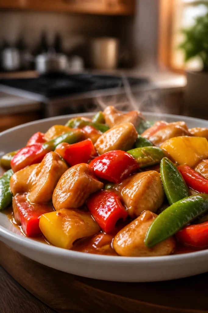 Sweet and Sour Asian Stir Fry Better than Takeout