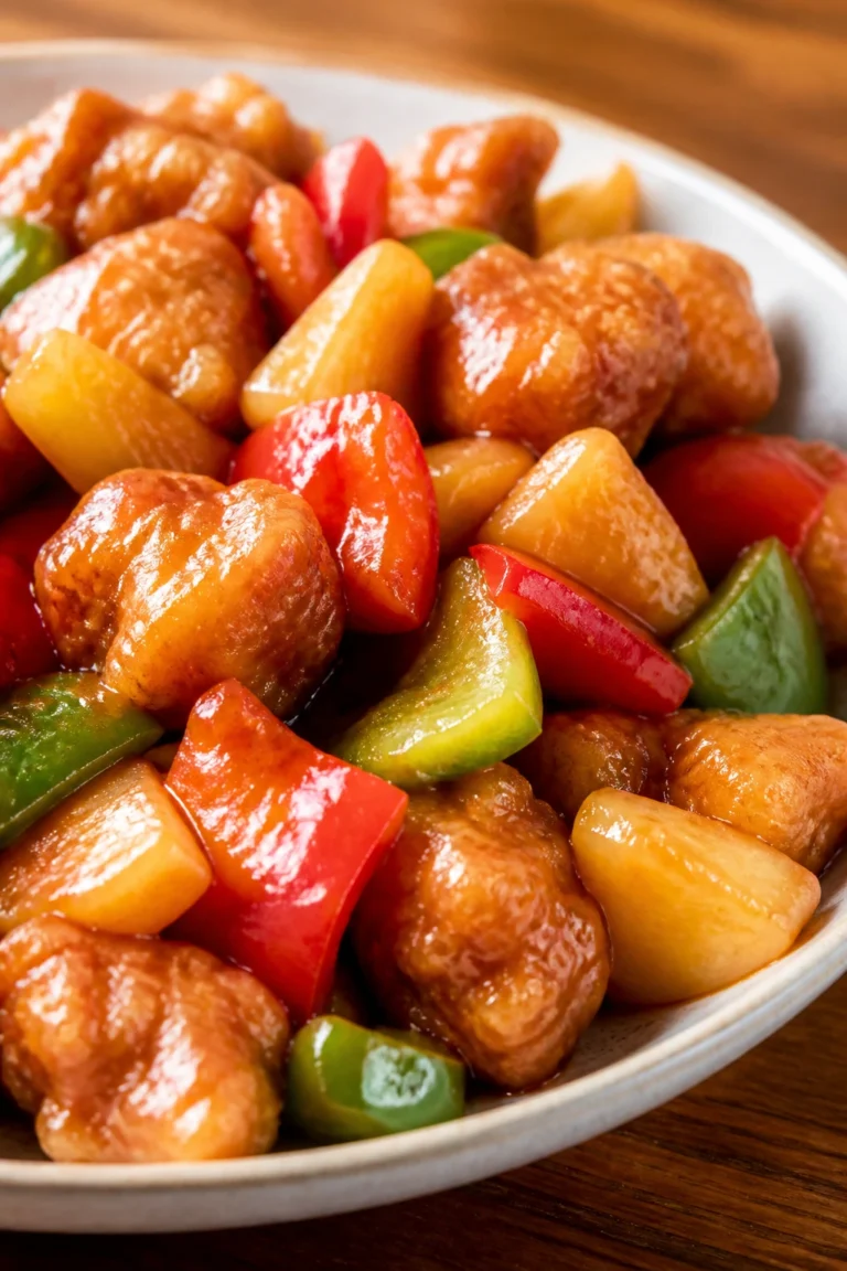 Sweet and Sour Chinese Chicken Better than Takeout