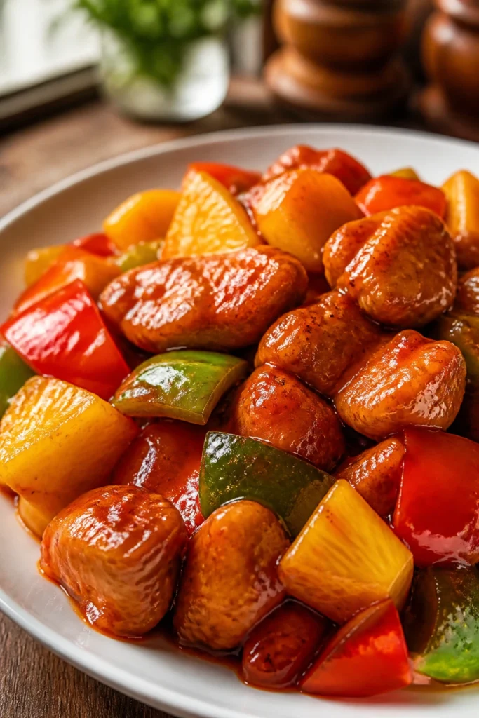 Sweet and Sour Chinese Pork Better than Takeout