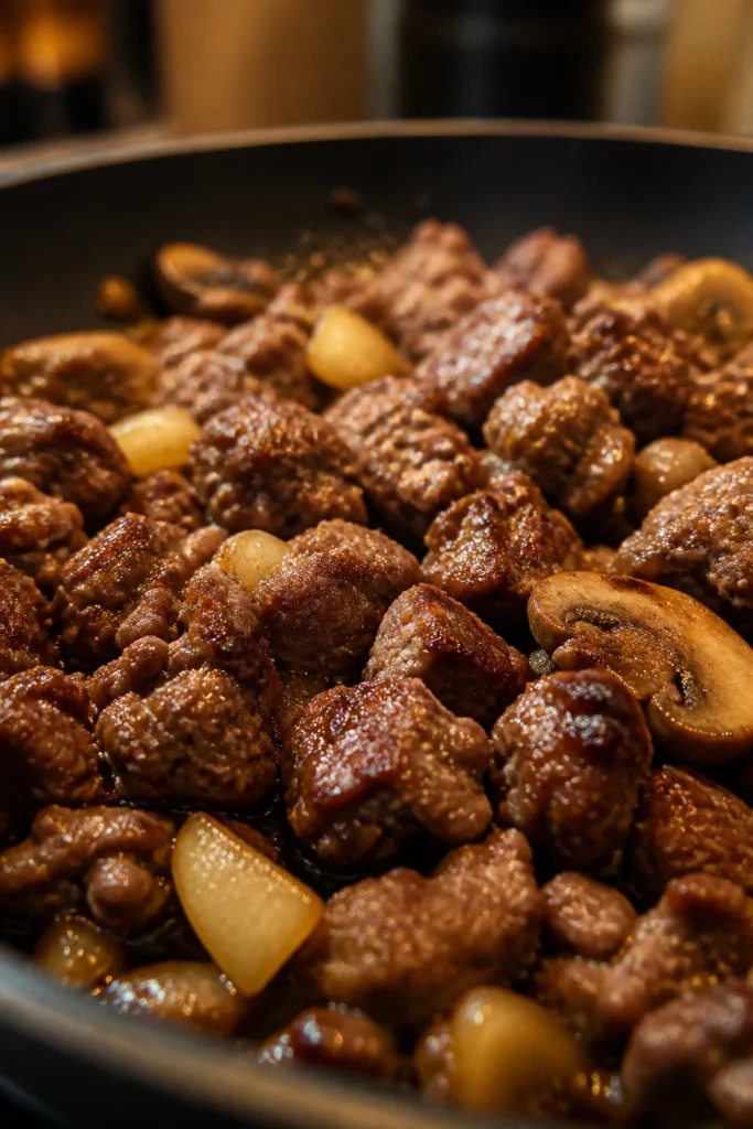 Tender Ground Beef Skillet for a Hearty Dinner