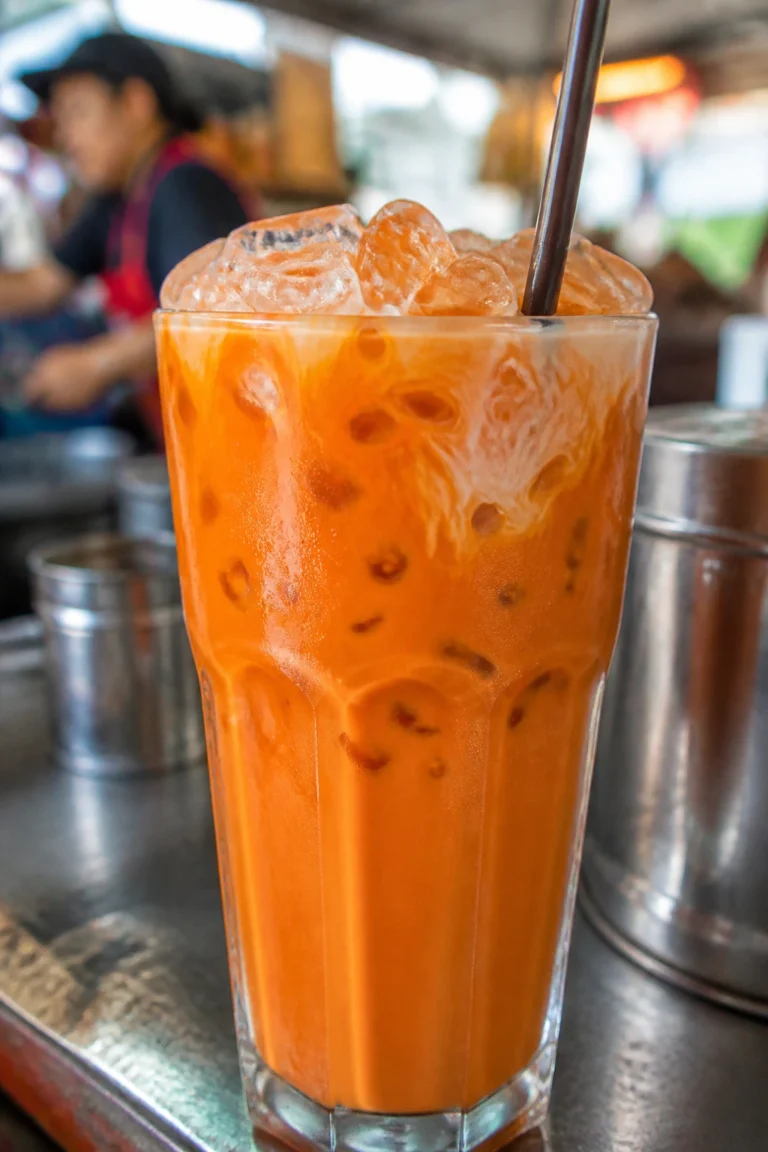 Classic Thai Iced Tea for Summer Sipping