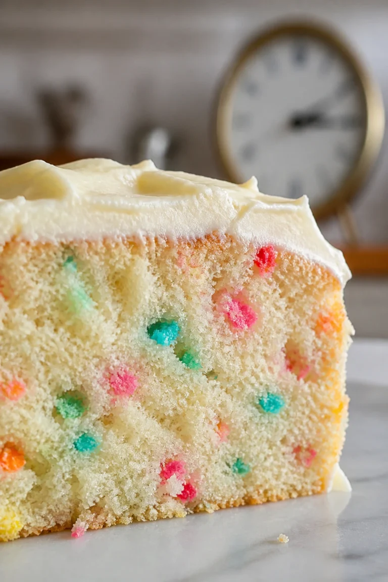Fluffy Candy Pop with Cream Cheese Frosting