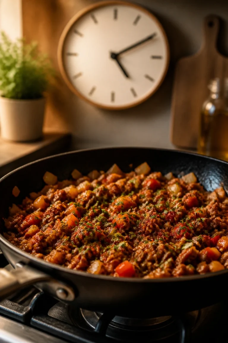 Juicy Ground Turkey Skillet for Weeknight Dinners