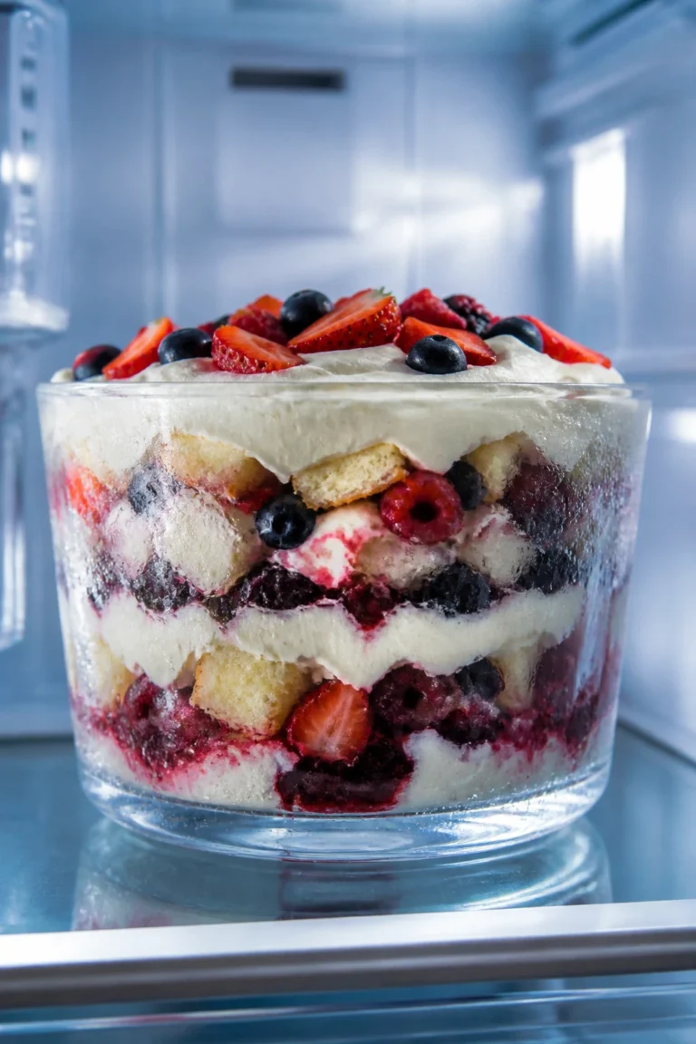 Moist Cheesecake Trifle with Cream Cheese Frosting