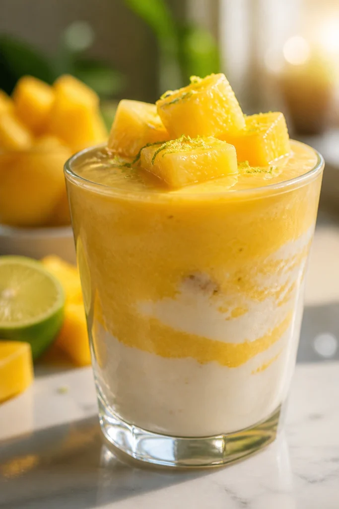 Tropical Smoothie for Summer Sipping