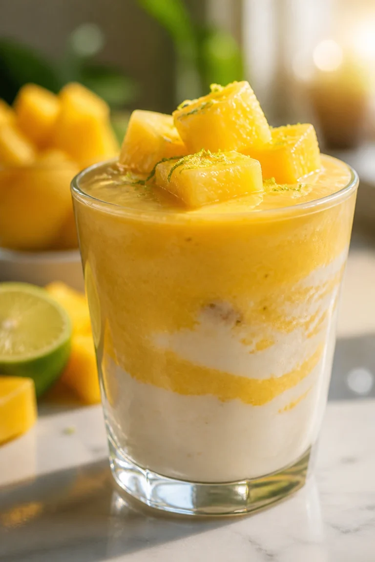 Tropical Smoothie for Summer Sipping