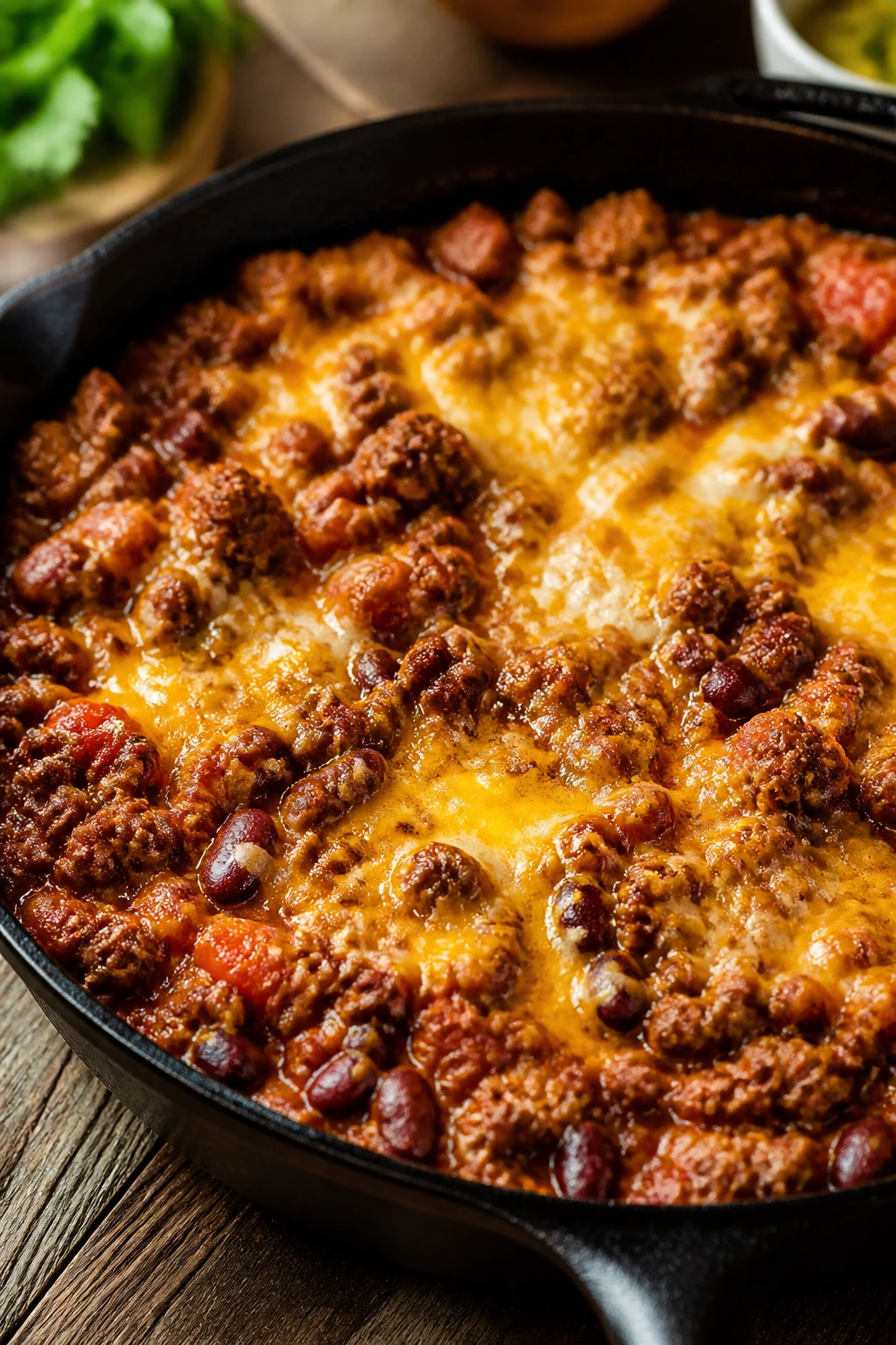 Turkey taco skillet in a home kitchen