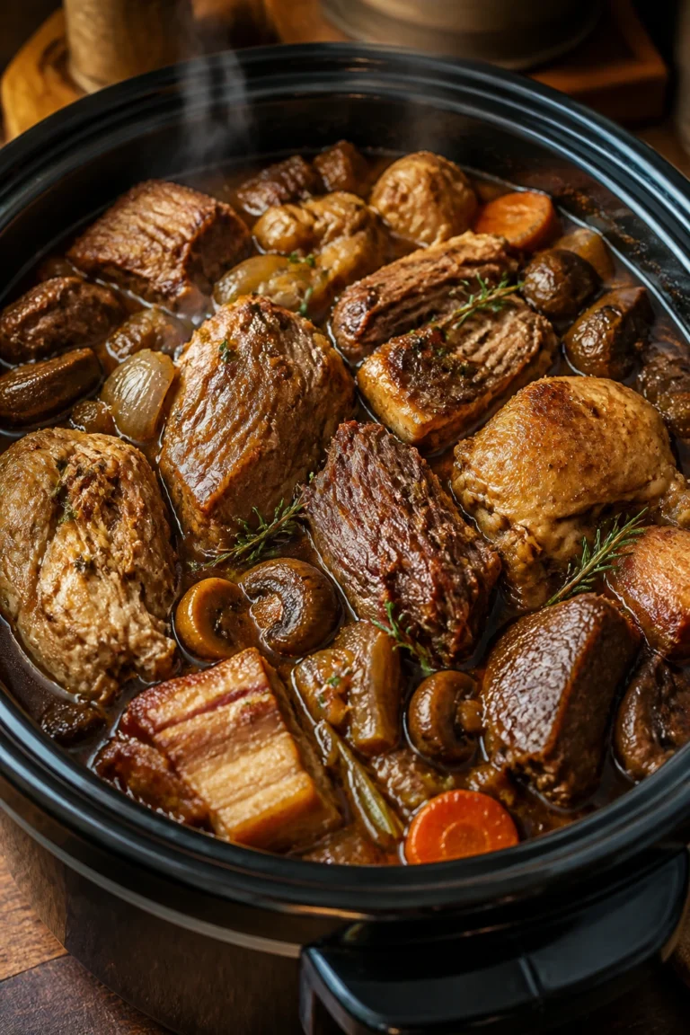 Easy Fancy Crockpot You Can Set and Forget