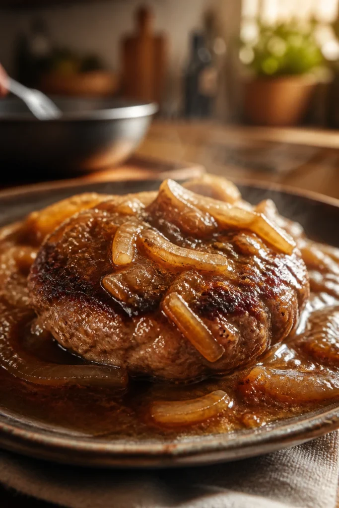 Tender Easy Hamburger for a Hearty Dinner