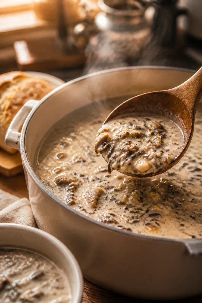 Cozy Wild Rice Soup for Cold Winter Nights