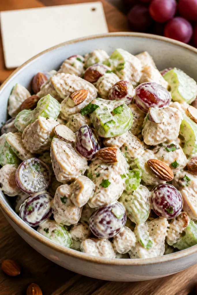 Hearty Yogurt Chicken Salad with Homemade Dressing