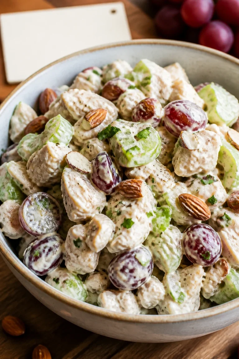 Hearty Yogurt Chicken Salad with Homemade Dressing