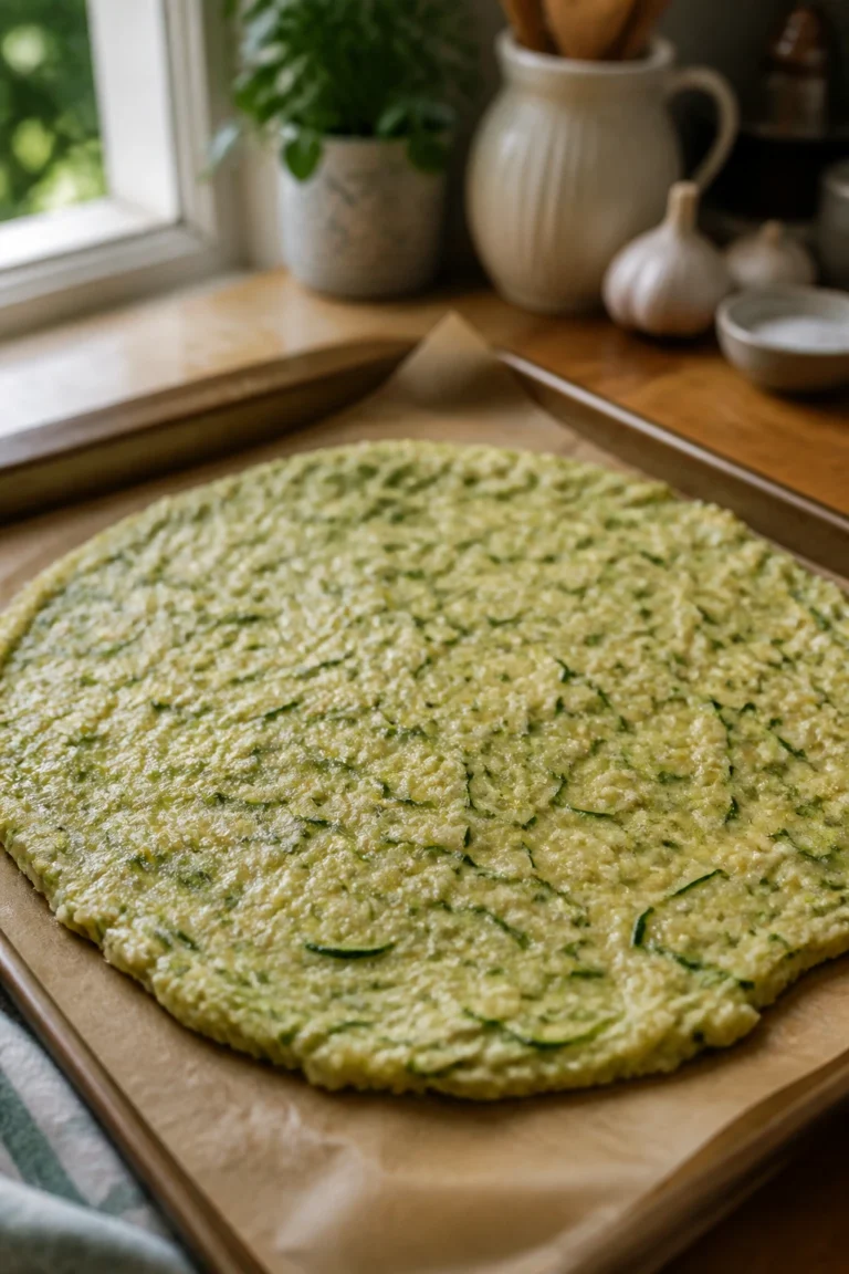 Garlicky Zucchini Pizza Crust Like Nonna Used to Make